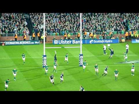 Dan Parks'  victorious penalty at Croke Park (20-03-2010)