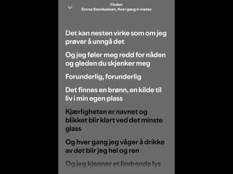 Floden - Emma steinbakken Med tekst