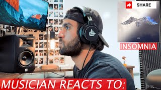 Musician Reacts To: &quot;Insomnia&quot; by ZAYN - [REACTION + BREAKDOWN]