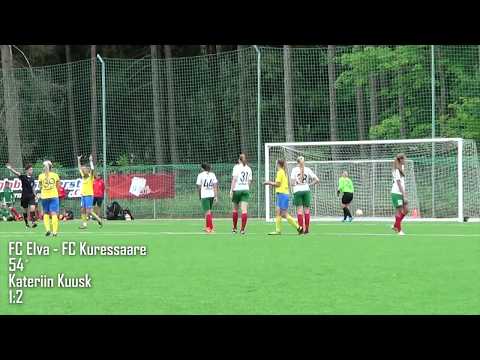 16. voor 2018: FC Elva (N) - FC Kuressaare (N) 2:2 (1:1)