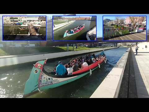 COMO É A VENEZA DE PORTUGAL E FORUM DE AVEIRO