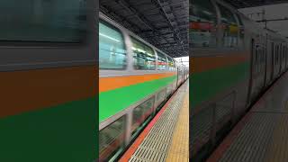普通列車新橋駅発車