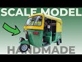Part 2 Making Miniature Bajaj RE Auto Rickshaw 1 10 Scale Model
