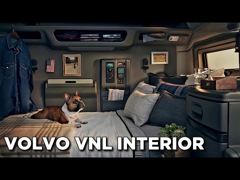 New 2023 VOLVO VNL INTERIOR - A luxury office on wheels