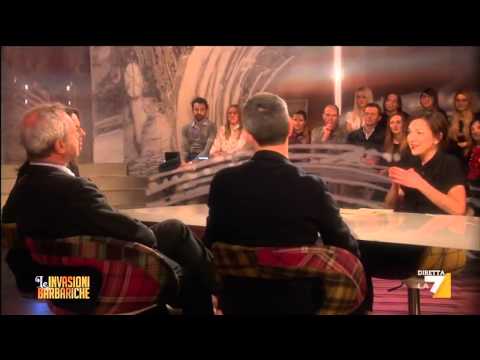 Il Team Mentana: Enrico Mentana, Alessandra Sardoni e Paolo Celata