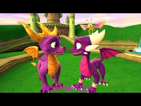 Spyro x cynder reignited is back 🖤 😏 