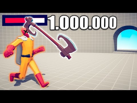 1.000.000 DAMAGE AXE THROWER vs UNITS - TABS | Totally Accurate Battle Simulator 2026