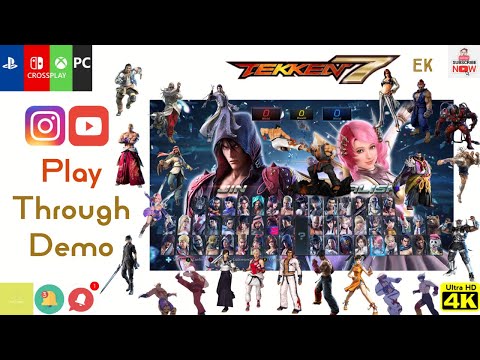 Tekken 7 DE PTD EK: 4K 30fps