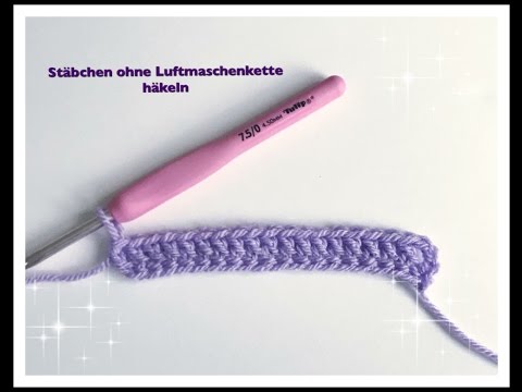 Crocheting double crochets WITHOUT a chain of chains / Crocheting an elastic beginning from doubl...