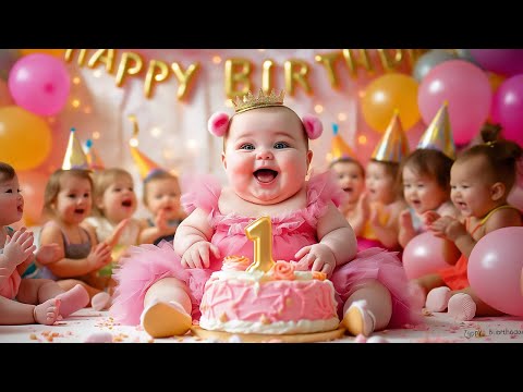 Happy Birthday Song | Cute Baby Dance Party! 🎉 | Fun Birthday Song for Kids | Neela Tota