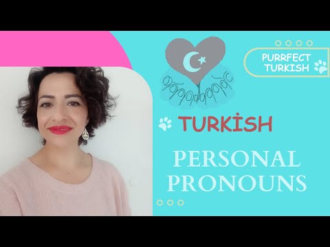 Turkish Grammar: Personal Pronouns