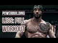 POWERLIFTER TRAINS LEGS — OFFSEASON POWERBUILDING