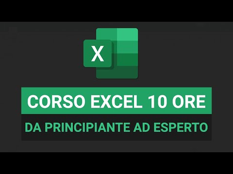, title : 'Corso Excel da PRINCIPIANTE ad ESPERTO in 10 ore - Excel Tutorial Italiano 2023'