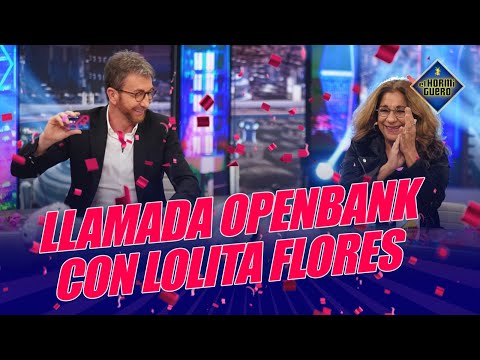 Lolita consigue entregar la tarjeta Hormiguero Openbank - El Hormiguero