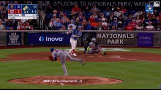 NYM@WSH: Huascar Brazobán snags the comebacker