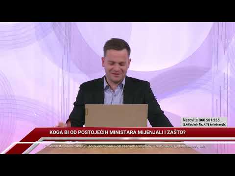 TV REPLIKA 20.04.2021. - KOGA BI OD POSTOJEĆIH MINISTARA MIJENJALI I ZAŠTO?
