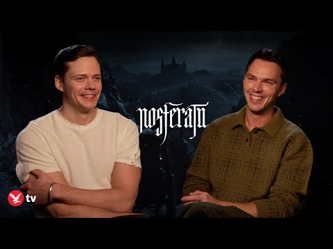 How Nicholas Hoult and Bill Skarsgård faced their fears filming Nosferatu