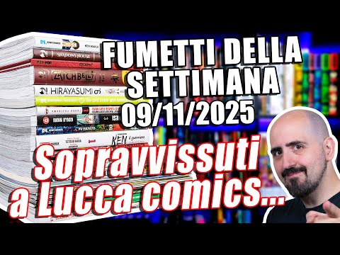 Comics of the Week: Lucca Survivors Return to Spending... (November 9, 2025)