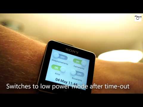 HomeWizard Remote - new SmartWatch 2 app from Brave Zen Owl