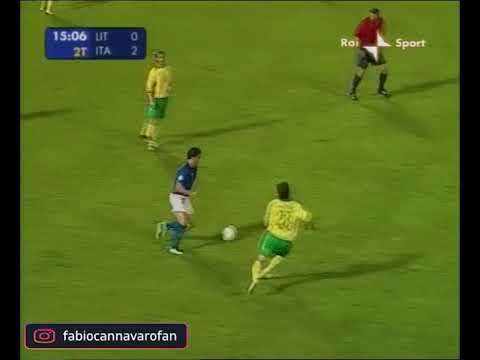 Lithuania vs. Italy 6/6/2007. EURO 2008 Qualification Fabio Cannavaro