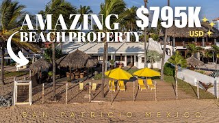 Incredible beachfront property in Jalisco Mexico You'll fall in love CASA SAN PATRICIO | $795,000USD