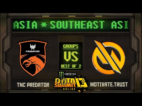 TNC vs MG.Trust Game 1 - Monster Energy Dota Summit 13 Online SEA: Groups w/ MLP & johnxfire