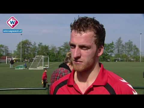 Reactie FC Rijnvogels-speler Rob Zandbergen na de nederlaag tegen Rijnsburgse Boys