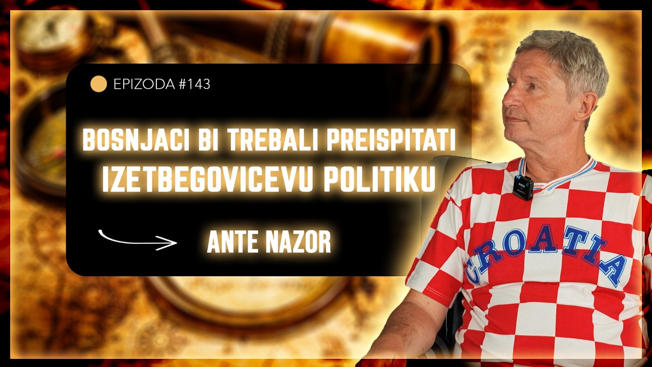 ANTE NAZOR -Film " Mirotvorac " je čista agitacija PODCAST ČUŠPAJZ #143 #domovinskirat #hrvatska