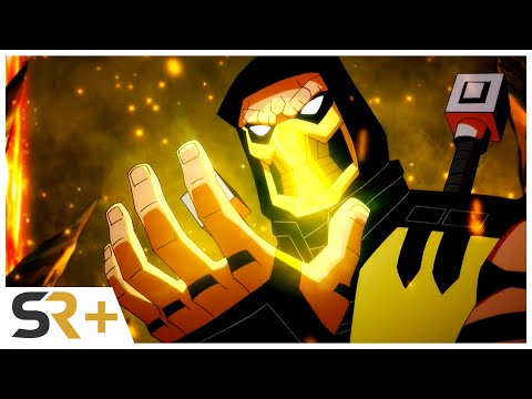 Mortal Kombat Legends: Battle of the Realms Clip: Scorpion & Shinnok Face-Off [EXCLUSIVE]