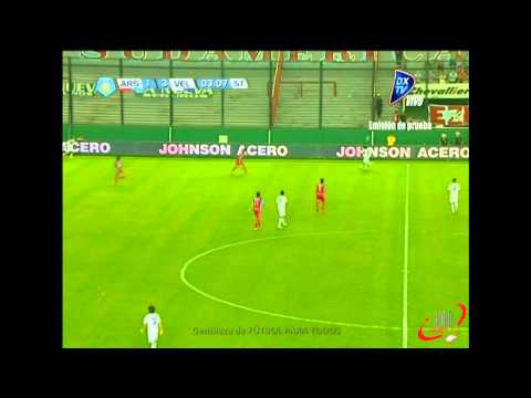 BAJO LA LUPA SEGUNDO GOL DE FERREYRA - ARSENAL 1 VELEZ 5 - FECHA 13 (03 11 2012)