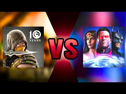 Injustice 1 Mobile VS Mortal Kombat Mobile! | Gameplay, Graphics, and Game Modes Compared!