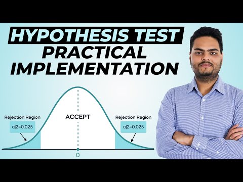 Hypothesis Testing Practical Implementationhypothesis Testing With Data Example In Python