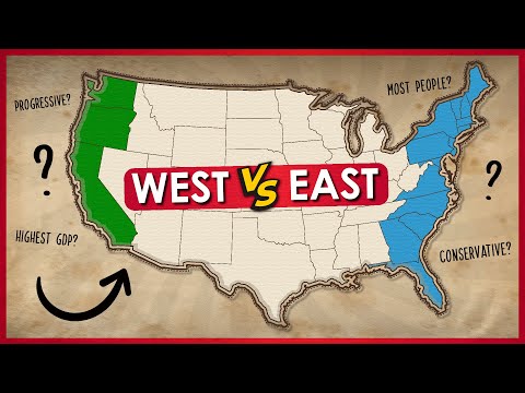 How Do The East Coast & West Coast Compare? (USA)