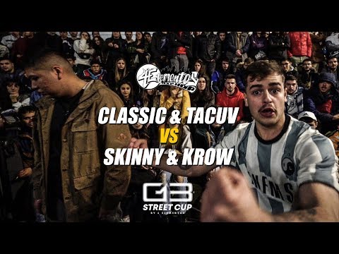 Classic & Tacuv 🆚 Skinny & Krow [OCTAVOS] - G13 STREET CUP BY #4ELEMENTOS