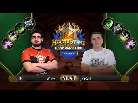 Warma vs J4YOU | 2021 Hearthstone Grandmasters Europe | Top 8 | Season 2 | Week 5
