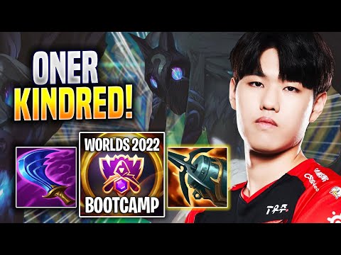 ONER IS A BEAST WITH KINDRED! - T1 Oner Plays Kindred JUNGLE vs Graves! | Bootcamp 2022