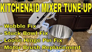 KitchenAid Stand Mixer Wobble Fix and Tune Up