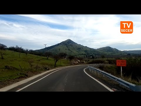 Ruta J-680, sector El Parrón (Rauco) - Región del Maule