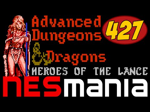 427/714 Advanced Dungeons & Dragons: Heroes of the Lance - NESMania