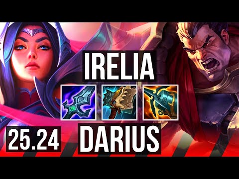 IRELIA vs DARIUS (TOP) | EUW Master | 25.24