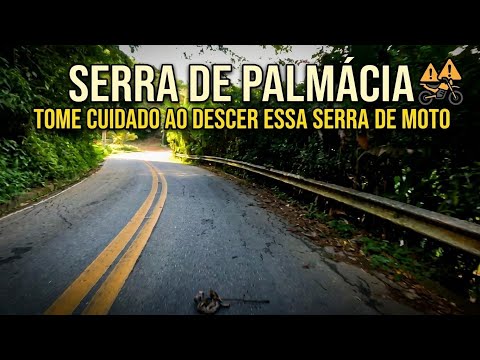 Tenha CUIDADO ao DESCER essa SERRA de MOTO!!!