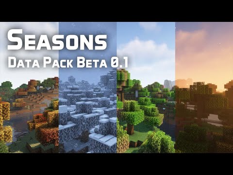 Seasons for Minecraft Data Pack Beta Trailer