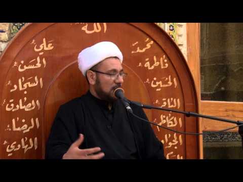 ⁣محاضرة الشيخ مقداد حمودي 8 محرم 12 11 2013