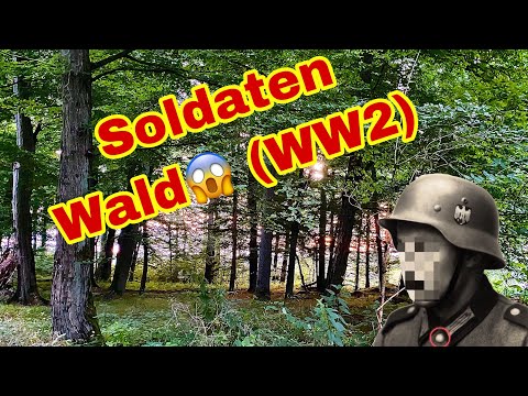 Schatzsuche im Soldaten Wald😱 (WW2)