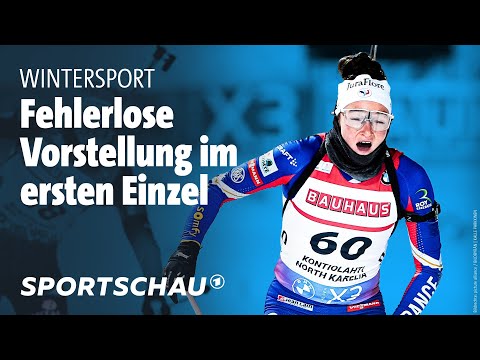 Biathlon: 12,5 km Einzel der Frauen aus Kontiolahti Highlights | Sportschau