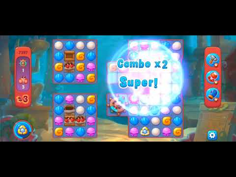 Fishdom Hard Level 7397 (No Boosters) @choraelmin