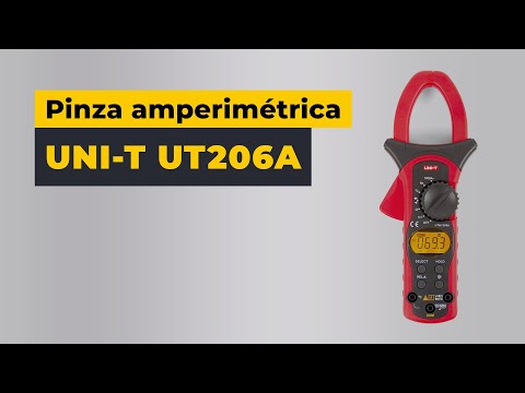 Pinza amperimétrica UNI-T UT206A Vista previa  9