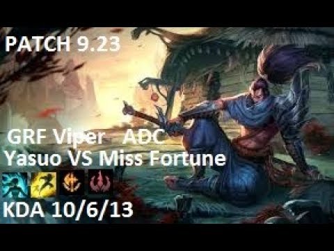 GRF Viper - Yasuo vs Miss Fortune - KR Master