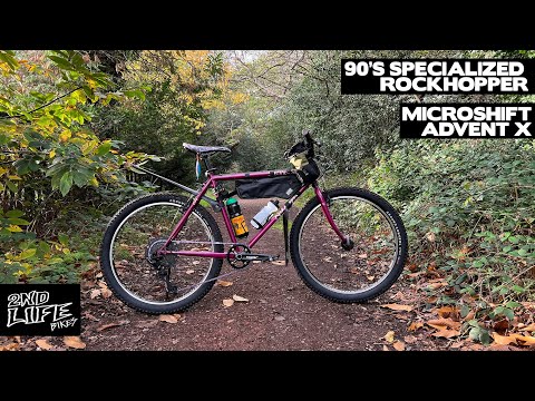 microSHIFT Advent X  On A 90s Specialized RockHopper