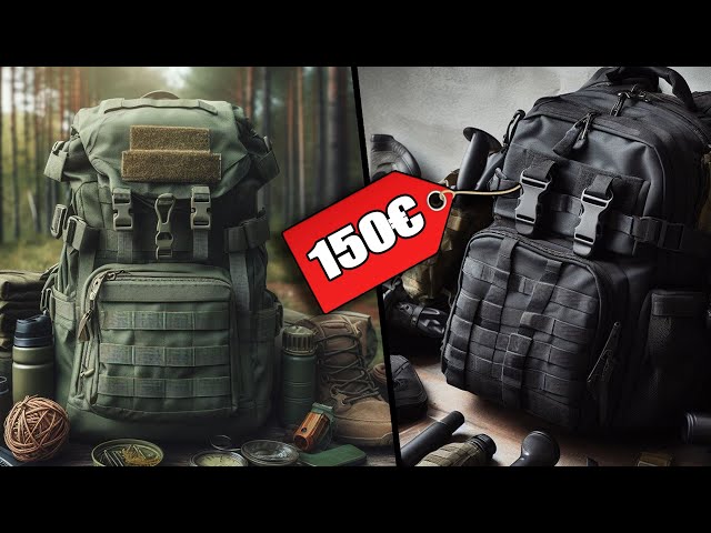 Vídeo relacionado con QT&QY Mochila táctica militar de 25L para hombres, con corte láser Molle, mochila de supervivencia pequeña, bolsa de gimnasio, mochila con soporte para dos tazas y para uso diario